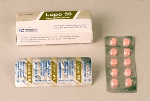 Losartan Potassium 50mg <em>(Lopo 50mg)</em>